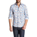Jock Long-Sleeve Button-Up Shirt // White (L)