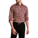 Harvest Long-Sleeve Button-Up Shirt // Multi-Colored (L)