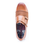 Finchley Double Monkstrap Sneaker // Cognac (US: 8.5)