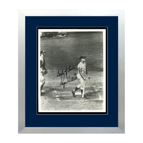 Roger Maris 61st Home Run // Signed Photo