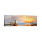 The Fighting Temeraire // J.M.W Turner // 1839 // Panoramic (36"W x 12"H x 0.75"D)