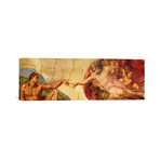 Creation Of Adam // Michelangelo // c. 1512 // Panoramic (36"W x 12"H x 0.75"D)