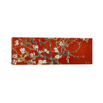 Almond Blossom (Red) // Vincent Van Gogh // 1890 // Panoramic (36"W x 12"H x 0.75"D)