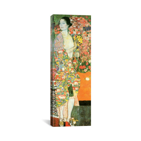 The Dancer // Gustav Klimt (12"W x 36"H x 0.75"D)