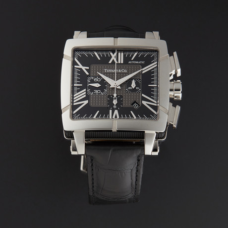 Tiffany & Co Atlas Chronograph Automatic // 1100.82.12A10A71A // Store Display