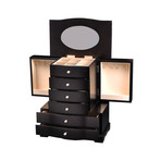 Jewelry Cabinet (Espresso)