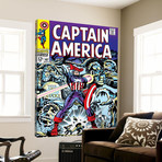 Captain America Comic Book Cover No.107 // Red Skull + Bucky