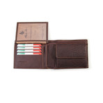 Epimetheus Bi-Fold Wallet // Brown