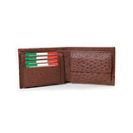 Porphyrion Bi-Fold Wallet // Kango Tobacco