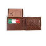 Porphyrion Bi-Fold Wallet // Kango Tobacco