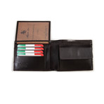 Telemus Bi-Fold Wallet // Black