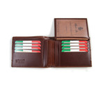 Branchus Bi-Fold Wallet // Tobacco