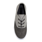 Neptune Low-Top Sneaker // Grey + Charcoal + White (US: 11.5)