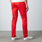 Relaxed Fit Chino Pant // Red (40WX32L)