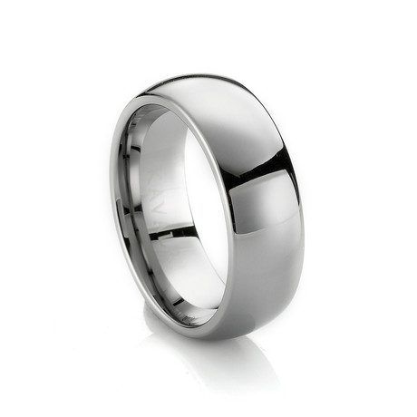 Classic Smooth Ring // Silver (Size 9)
