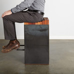 STIX Stool // Mahogany (Counter Height)