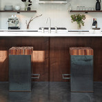 STIX Stool // Mahogany (Counter Height)