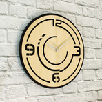 WoodClock 33