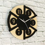 WoodClock 106