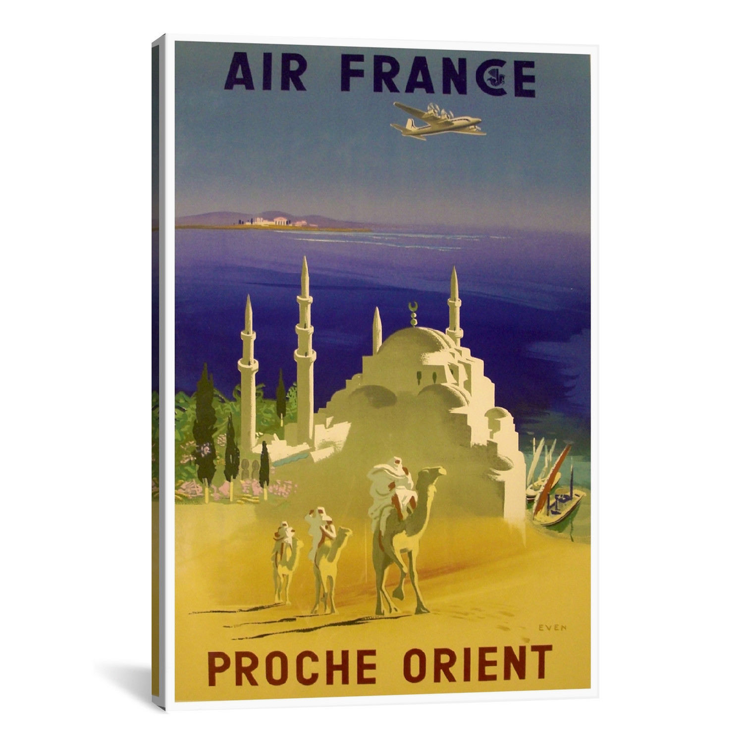 Air France // Proche Orient (Near East) II - Vintage Travel Posters ...