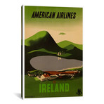 American Airlines To Ireland (26"W x 18"H x 1"D)