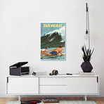 Hawaii: Surfing (40"W x 26"H x 1"D)