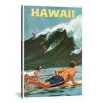 Hawaii: Surfing (40"W x 26"H x 1"D)