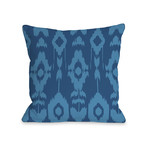 Forever Ikat // Mykonos Blue // Pillow (16"L x 16"W)