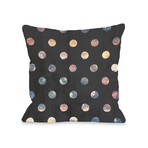 Hidden Gem Dots // Pillow (16"L x 16"W)