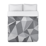 Kelly Geometric // Duvet Cover (68"L x 88"W x 1"H)