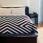 Maze // Duvet Cover (68"L x 88"W x 1"H)