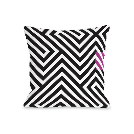 Mega Maze // Pillow (16"L x 16"W)