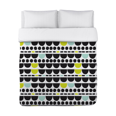 Half Circle // Duvet Cover (68"L x 88"W x 1"H)