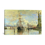 The Seine at Rouen // Claude Monet // 1872