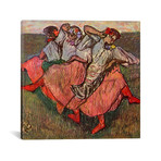 Russian Dancers // Edgar Degas // 1899 (18"W x 18"H x 0.75"D)