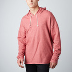 Sergey Cropped Hoodie // Coral (S)