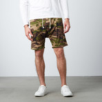 Haru Drop Crotch Shorts // Camo (S)