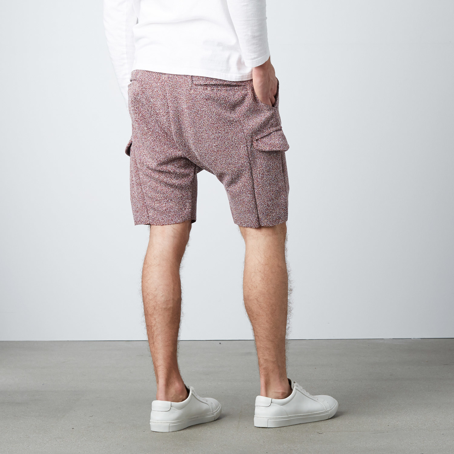 burgundy cargo shorts