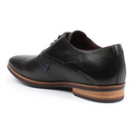Textured Dress Shoe // Black (US: 6.5)