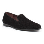 Textured Loafers // Black (US: 6)