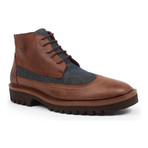 Wing-Tip Boot // Canela (US: 8)