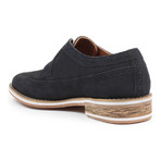 Nubuck Wing-Tip Derby // Navy (US: 8)