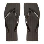 Beach Flip Flop // Black (Euro: 43-44)