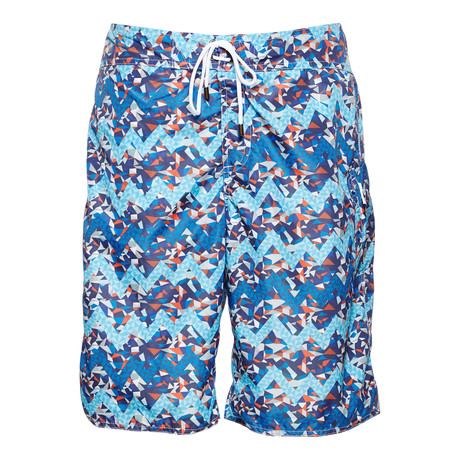 Elektro Long // Blue + Red + White (S)