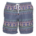 Carioca Folk Classic // Light Blue + Red + White (S)