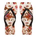 Flowers Flip Flop // White (Euro: 35-36)