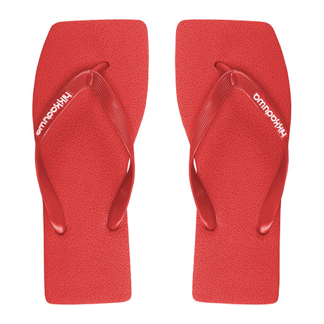Line Flip Flop // Red (Euro: 35-36)