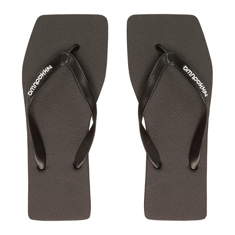 Line Flip Flop // Black (Euro: 35-36)