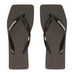 Line Flip Flop // Black (Euro: 35-36)