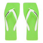 Line Flip Flop // Acid Green (Euro: 35-36)